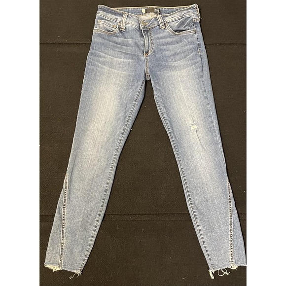 Kut From The Kloth Jeans Womens‎ 6 Connie Ankle Skinny Frayed Hem Denim - Picture 2 of 15